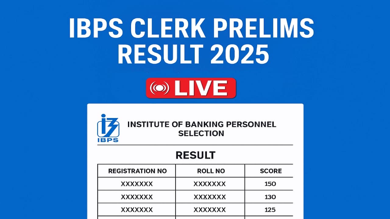 IBPS Clreck Result 2025