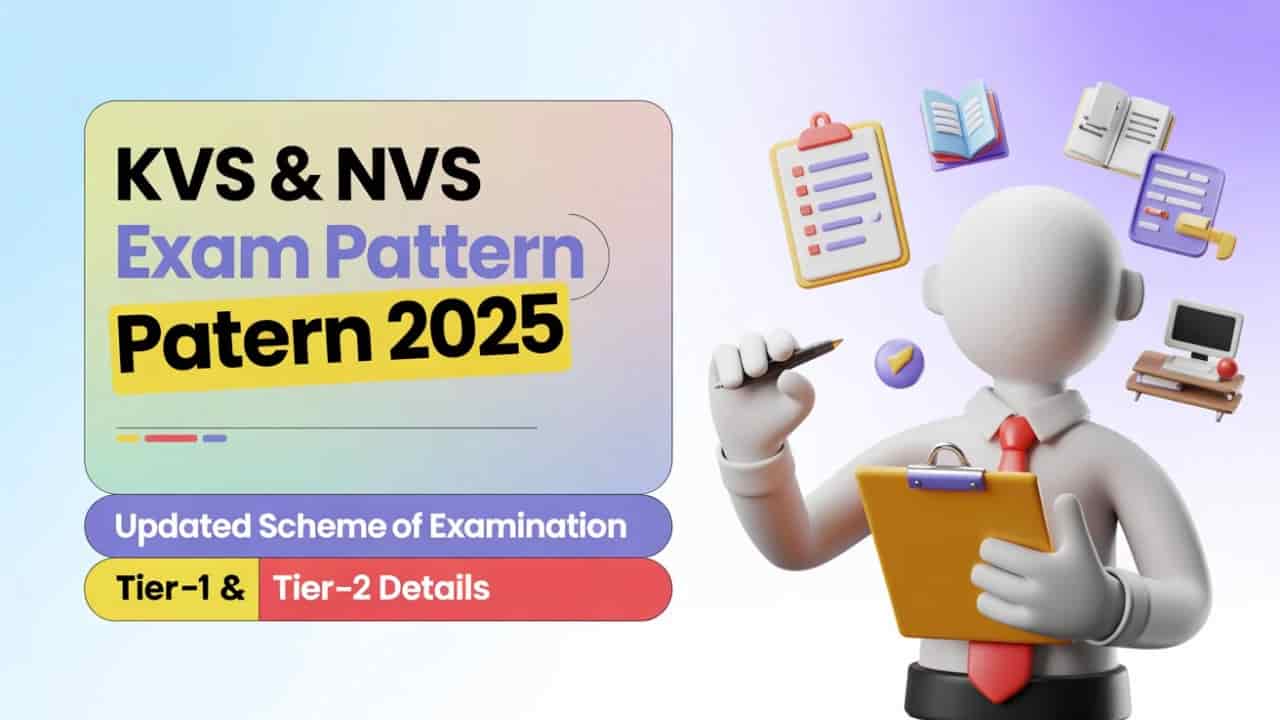 KVS & NVS Exam Pattern 2025